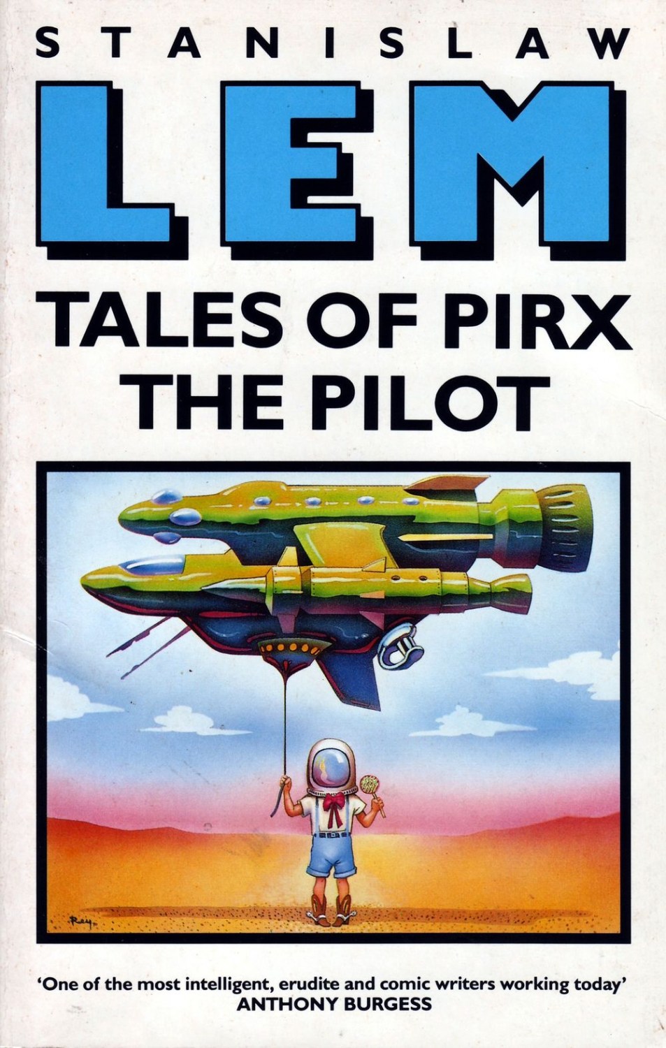 Станислав Лем «Рассказы о пилоте Пирксе», английское издание, изд-во Mandarin, 1990, фото: Mandarin